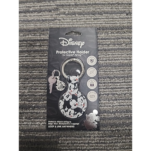 Other - Ijoy Disney Mickey Mouse‎ Key Chain Protective Holder For Apple Air Tag New
